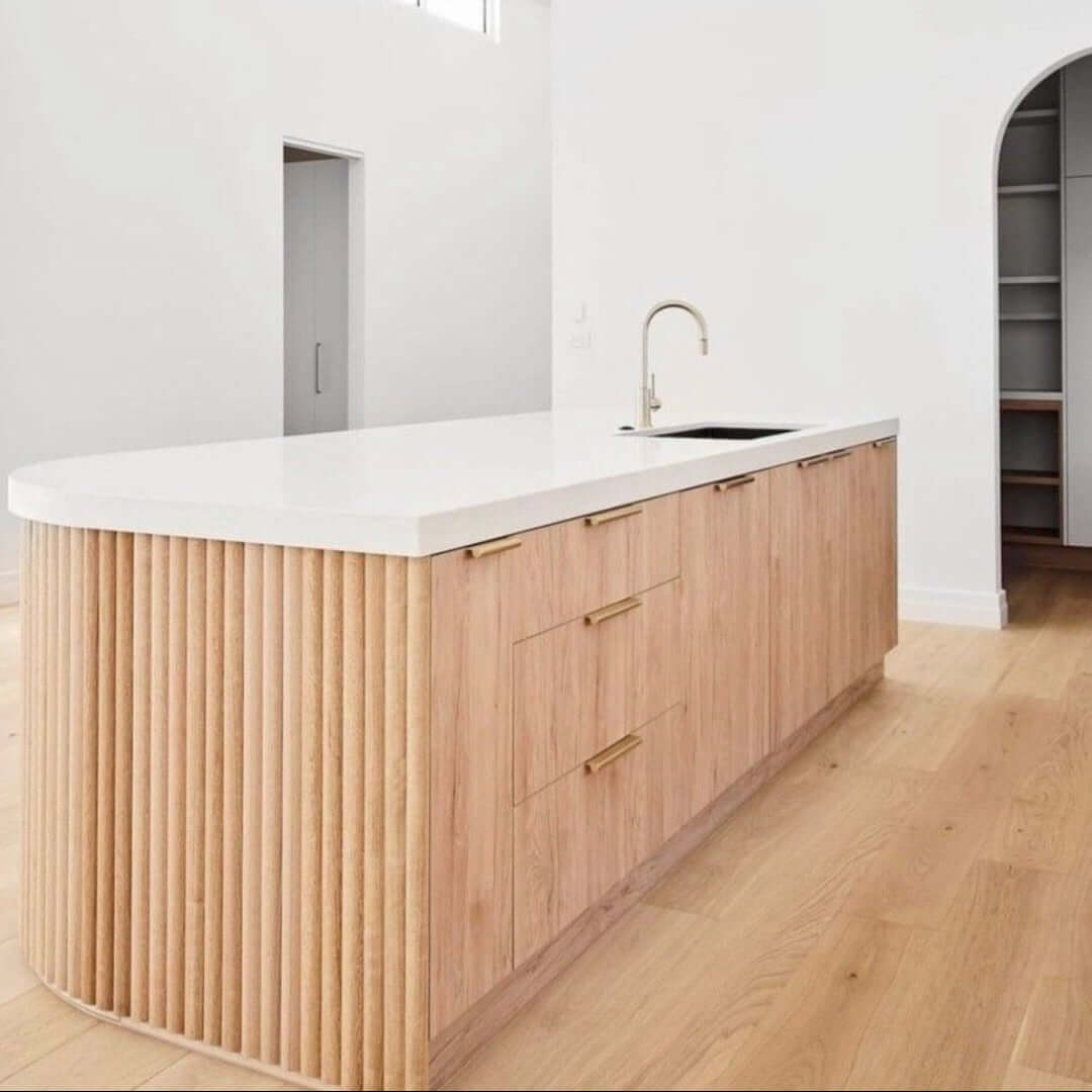 Panneau Flexible Rond Chêne Naturel | Panneau acoustique ARTMUR