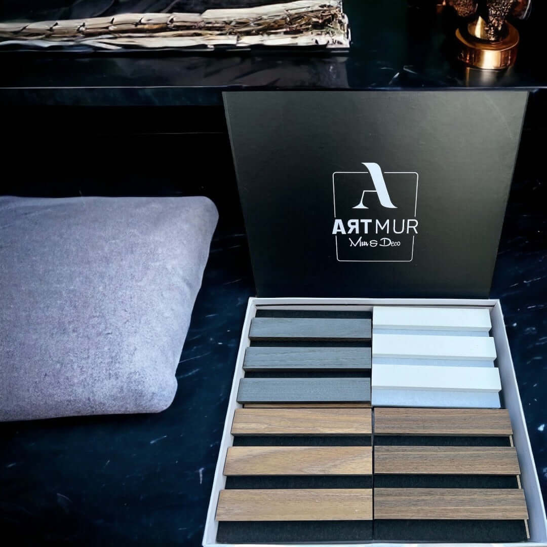 Boîte d'échantillon ARTMUR | Panneau de bois