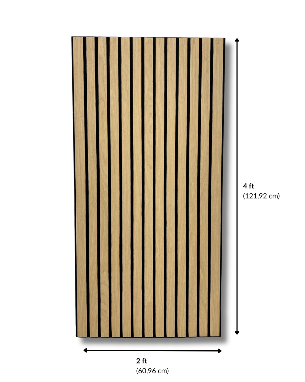 2’x4’ Linéaire | Chêne Naturel - Akutuiles (2/boite)