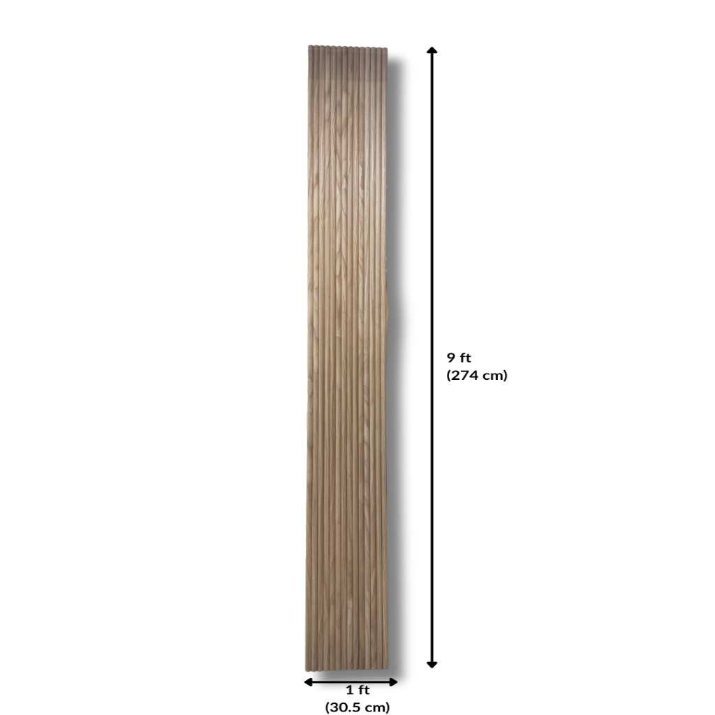 Tambour chêne naturel - SuperFlex en bois