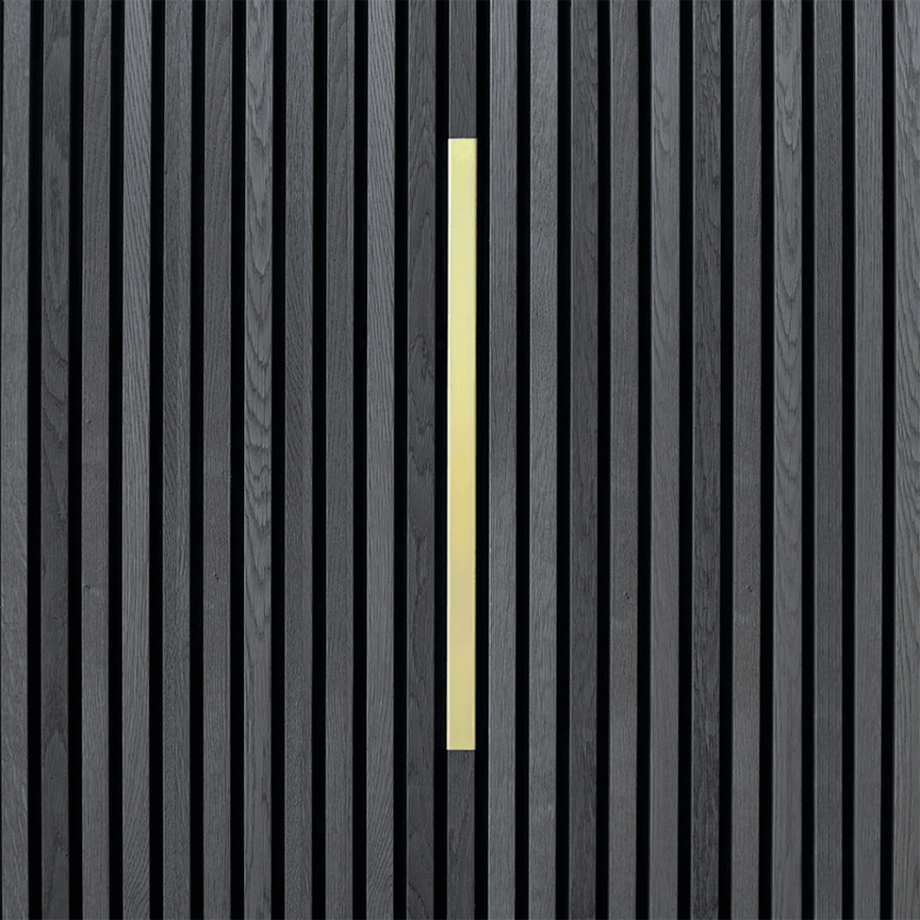 Lames dorées pour panneaux acoustiques | ARTMUR