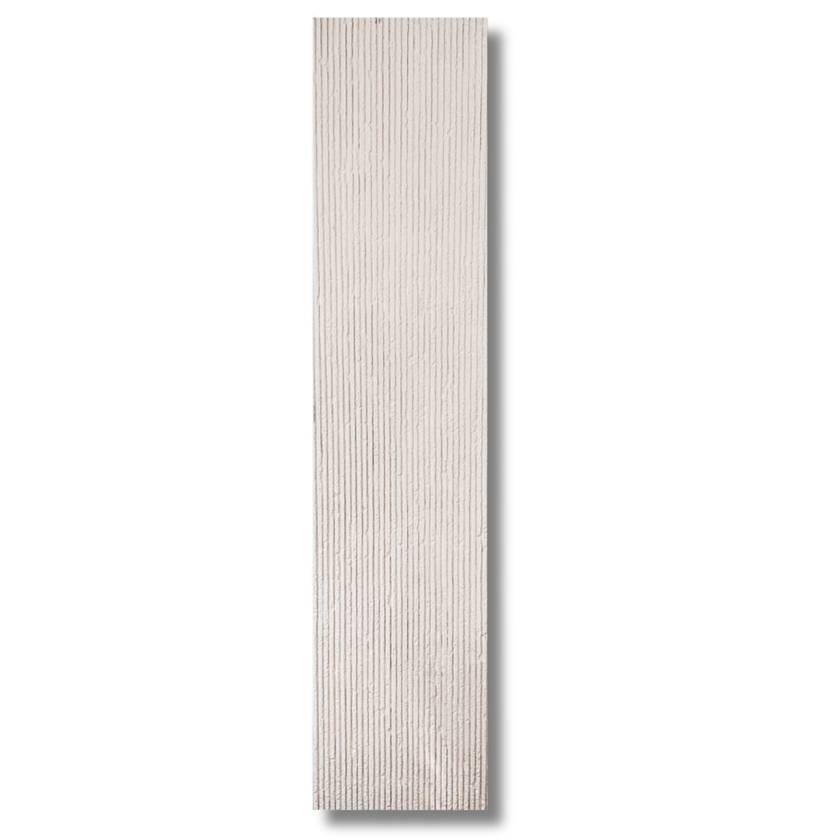 Flexible Panel, Square Linear Cream | BétonFlex