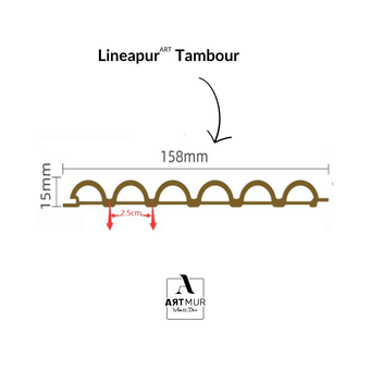Lineapur Tambour | ARTMUR PVC Panels