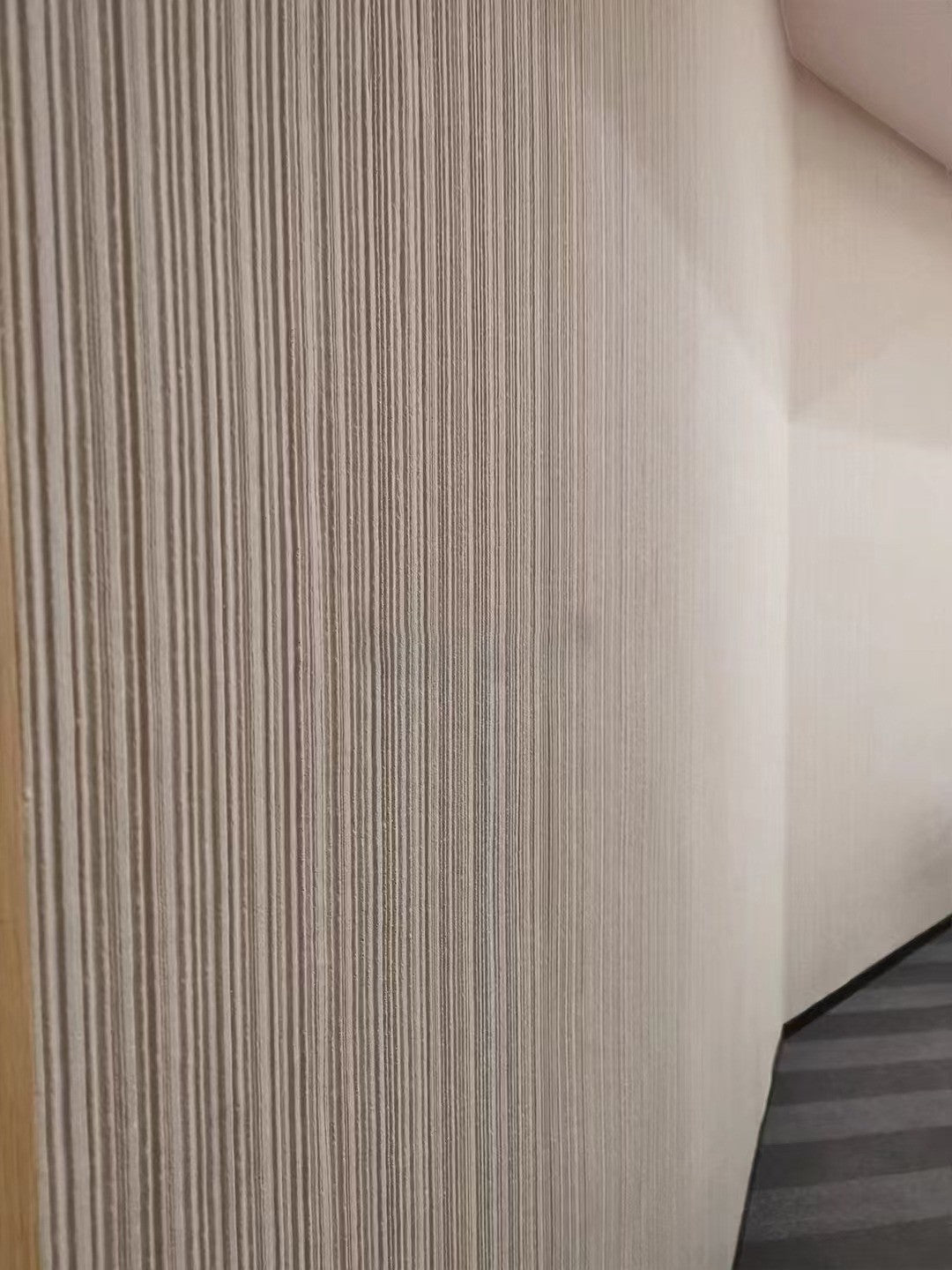 Fine Line White Flexible Panel | BétonFlex