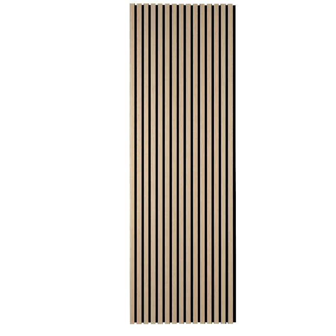 Échantillon de lattes en bois de chêne naturel