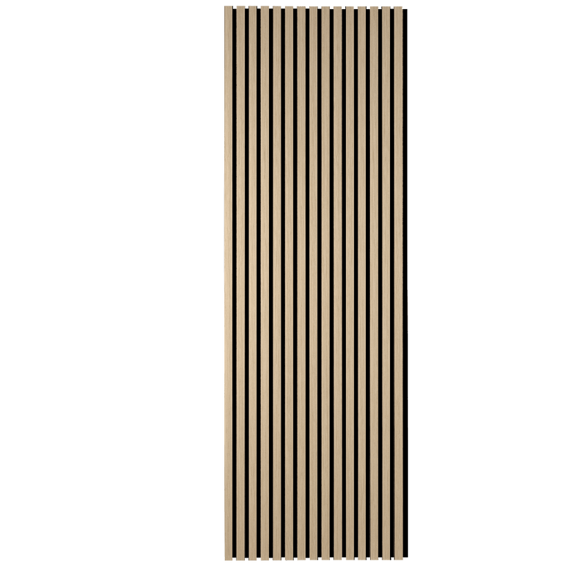 Échantillon de lattes en bois de chêne naturel