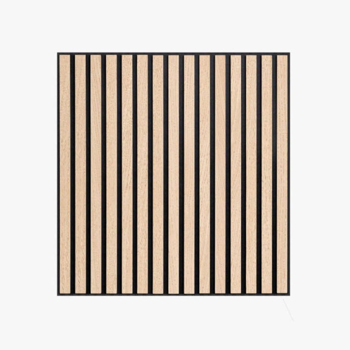 Chêne Naturel Feutre Noir 2' | Panneau acoustique ARTMUR
