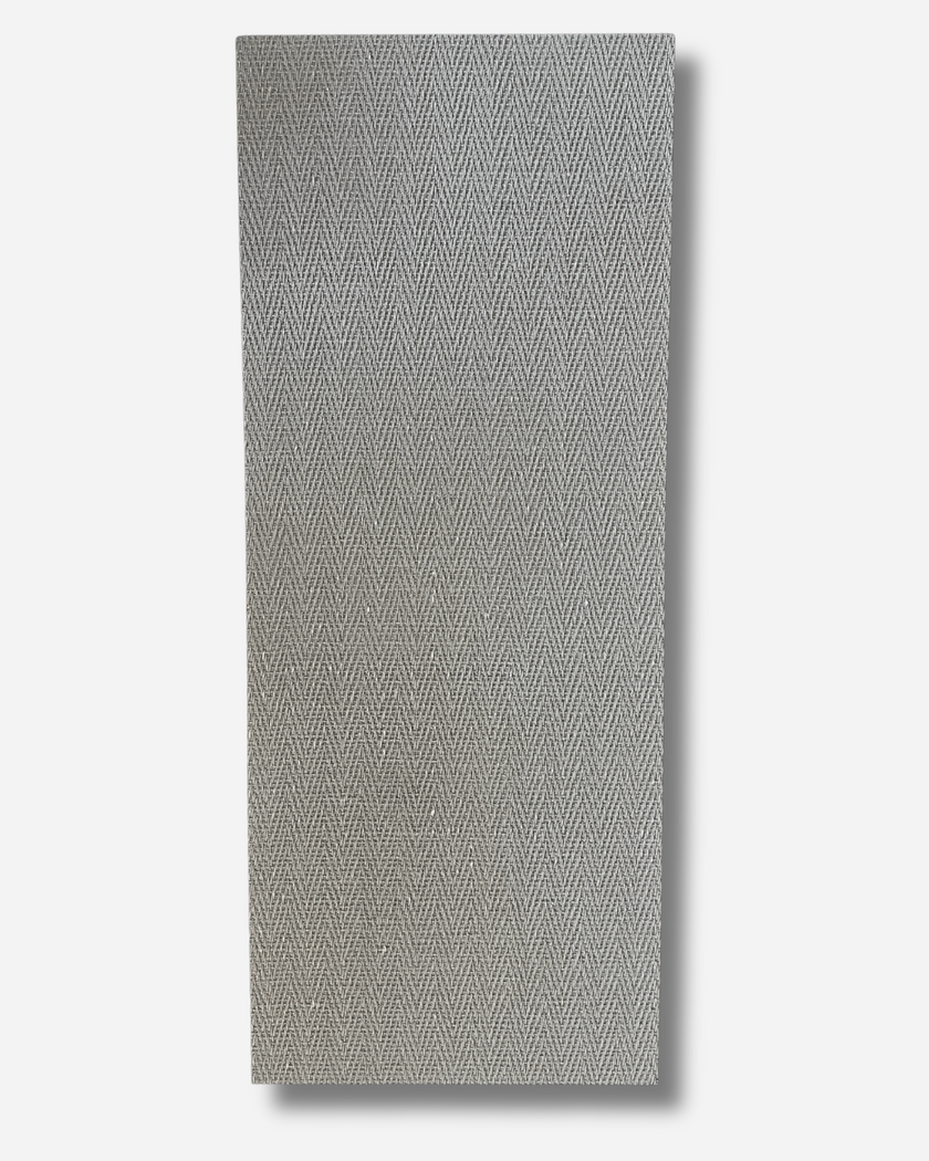 Panneau flexible lin tréssé gris | BétonFlex