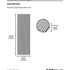 Black and white colored acoustic panel | Artmur