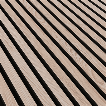 Latte en bois de chêne naturel