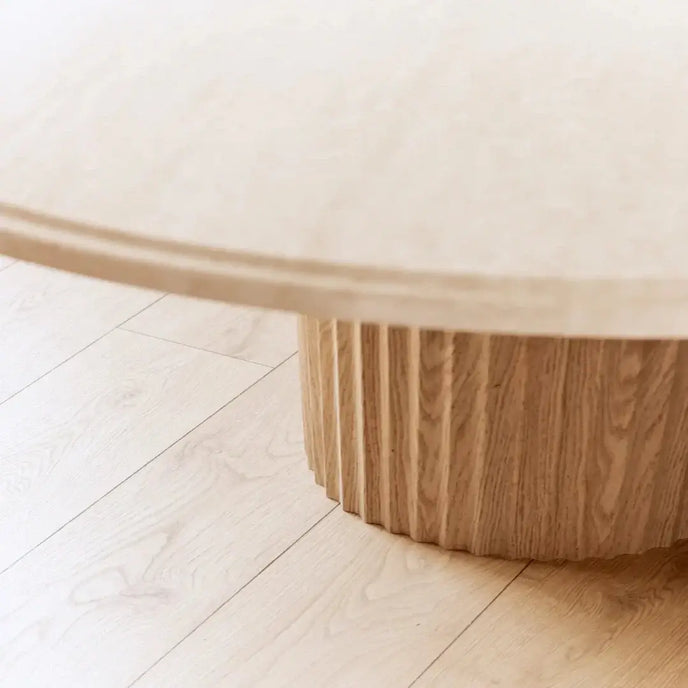 Mur de panneaux flexibles pyramide en chêne