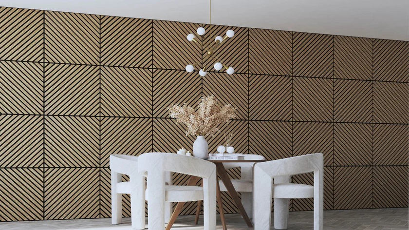 Light walnut acoustic panel | MurV