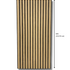 Natural oak linear acoustic panel | Akutuile