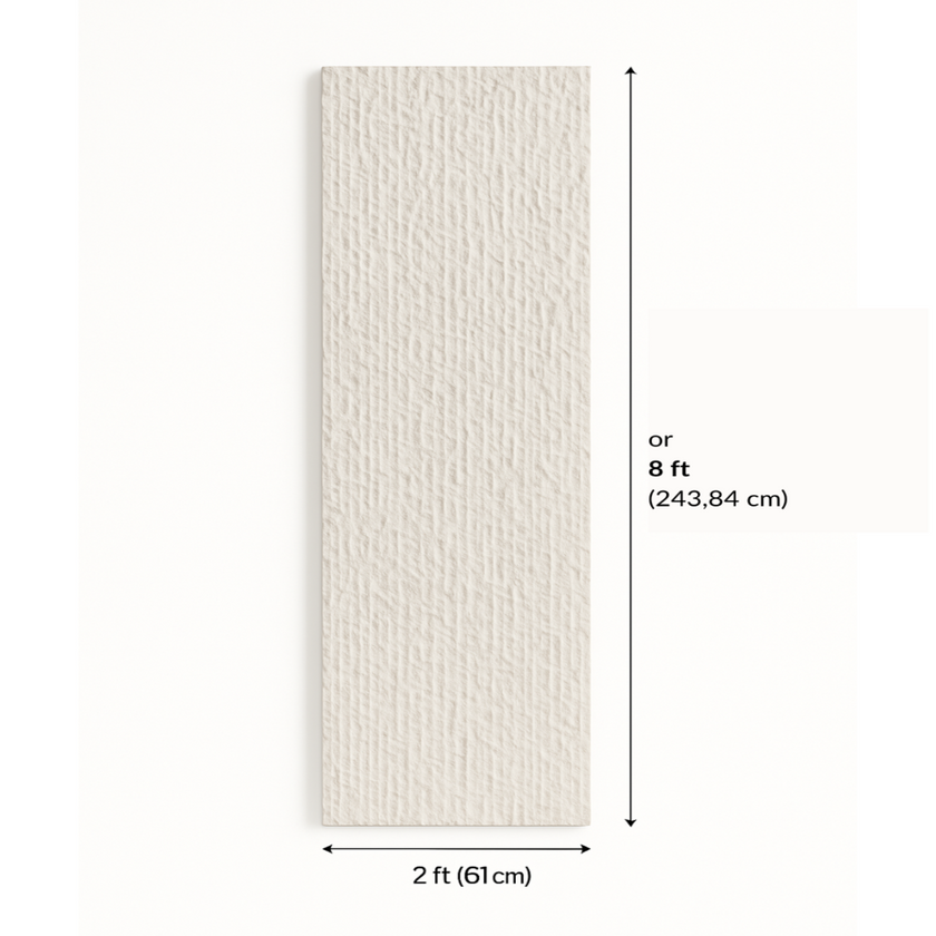 Panneau flexible linéaire | BétonFlex