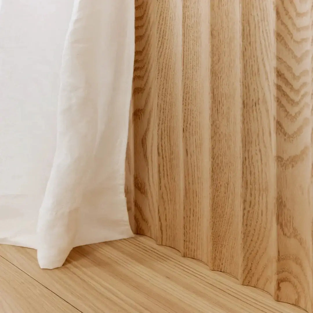 Panneau Flexible Concave Chêne Naturel | Panneau de bois 