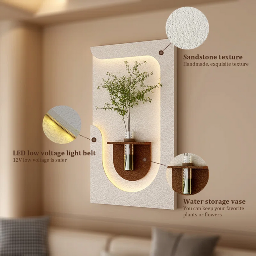 Lampe Peinture sur gré | Lumirée