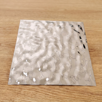 Water Ripple Chrome Wall Panel | Artmur