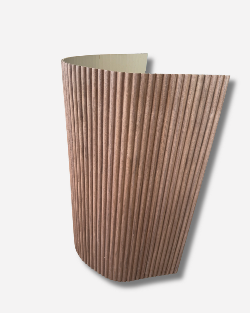 Panneau flexible tambour S noyer | PanFlex