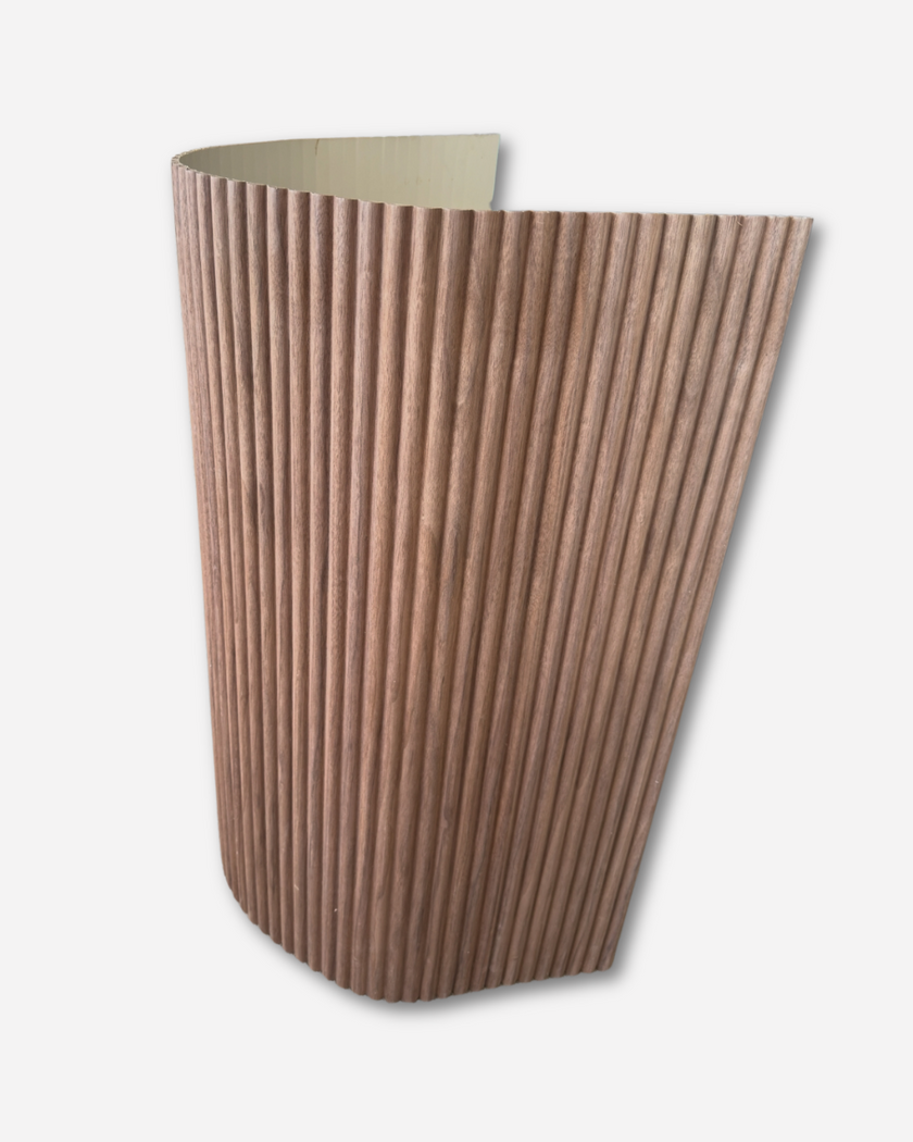 Panneau flexible tambour S noyer | PanFlex