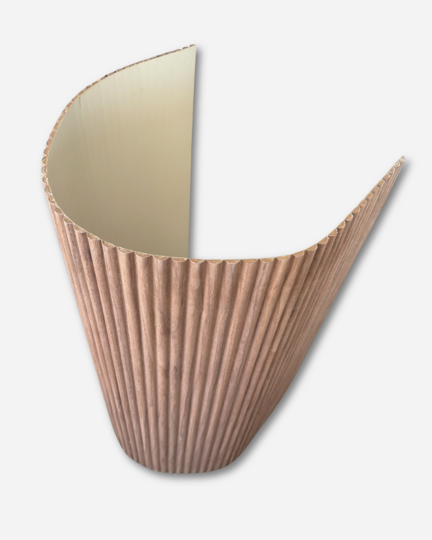 Panneau flexible tambour S noyer | PanFlex