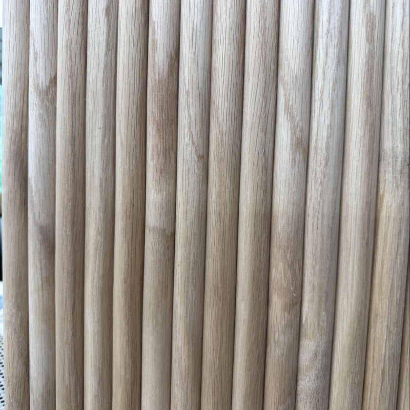 Flexible drum panel in natural oak | SuperFlex