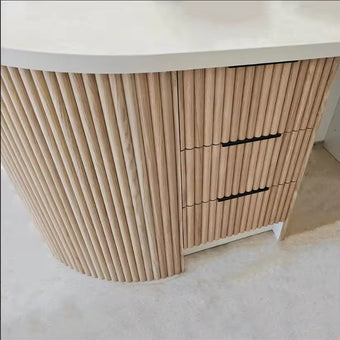 Panneau flexible tambour chêne naturel | SuperFlex