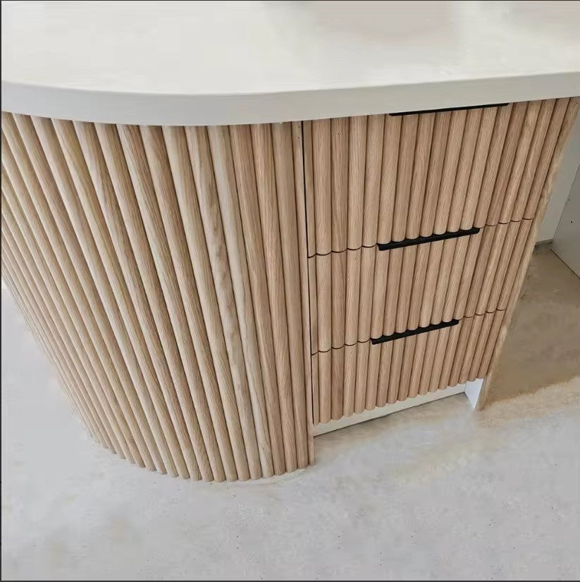 Flexible drum panel in natural oak | SuperFlex