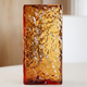Bloc de verre ambre — Artmur