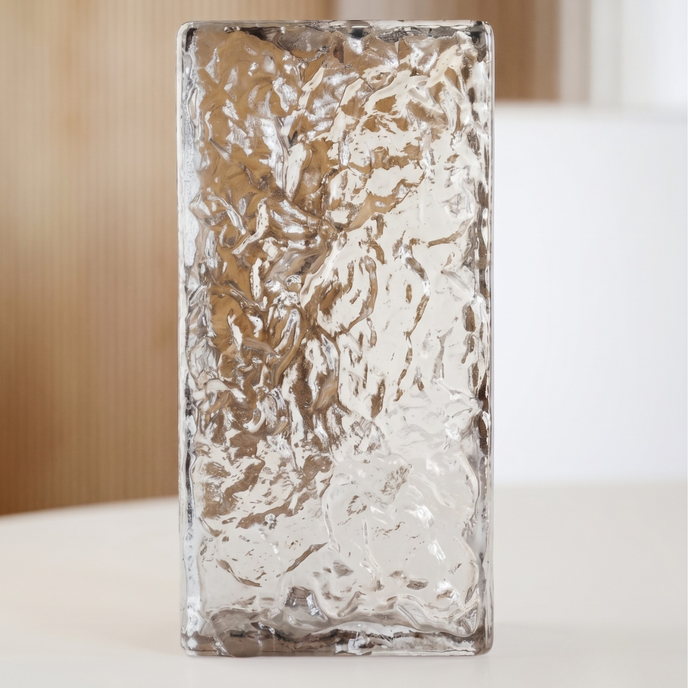 Bloc de verre transparent — Artmur