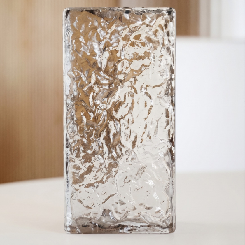 Bloc de verre transparent — Artmur