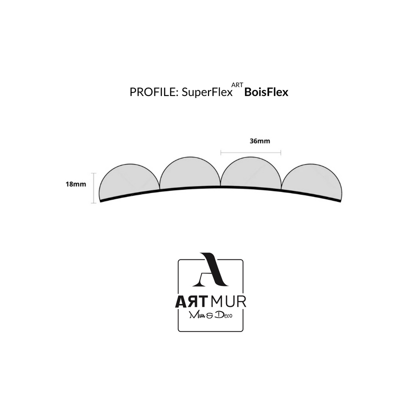 Panneau flexible peuplier massif | PopFlex