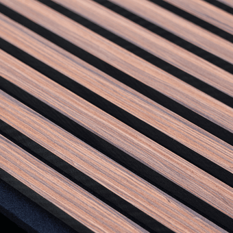 Panneaux acoustiques en bois ARTMUR Branche Acide Feutre Noir