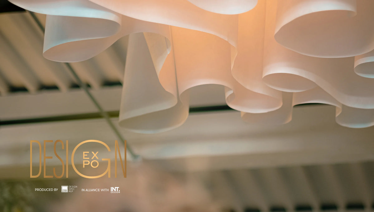 Lighting installation at Expo Design 2026, Palais des congrès de Montréal
