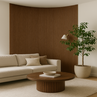 Tambour Noyer - SuperFlex en bois