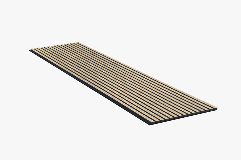 Panneau acoustique chêne Naturel feutre noir | Artmur