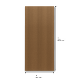 Format 9 x 2 pi du panneau flexible Mini lattes noyer SuperFlex