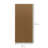 9 x 2 ft walnut Mini slat SuperFlex flexible panel