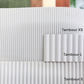 Panneau flexible tambour XS | Prêt à peindre | PanFlex