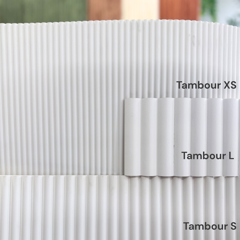 Panneau flexible tambour XS | Prêt à peindre | PanFlex