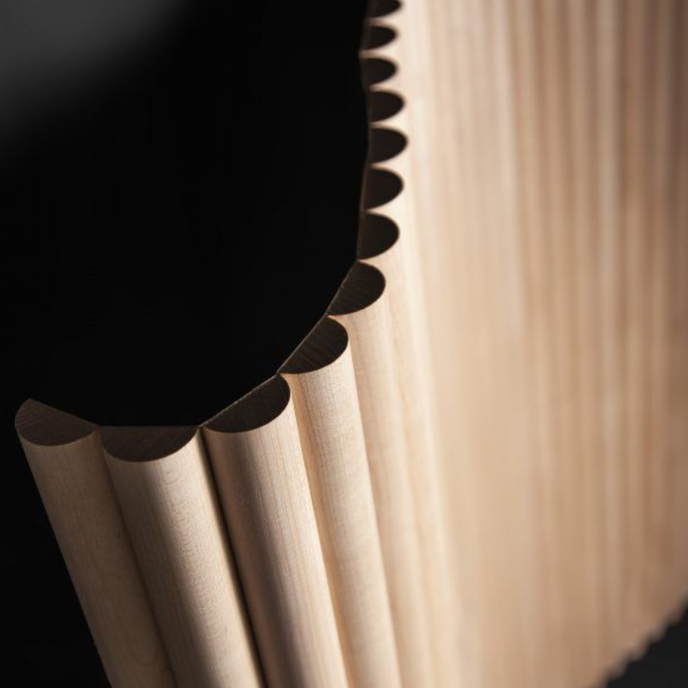 panneaux muraux decoratifs très sousple en bois
