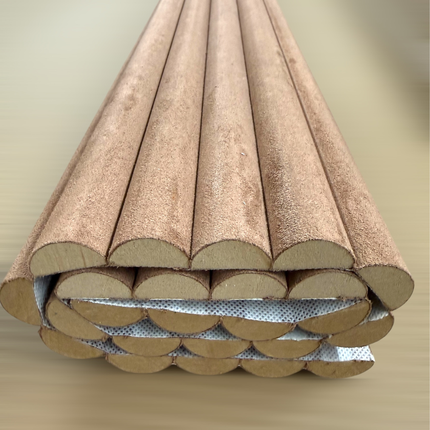 Brown Velvet Flexible Panel | VelvFlex