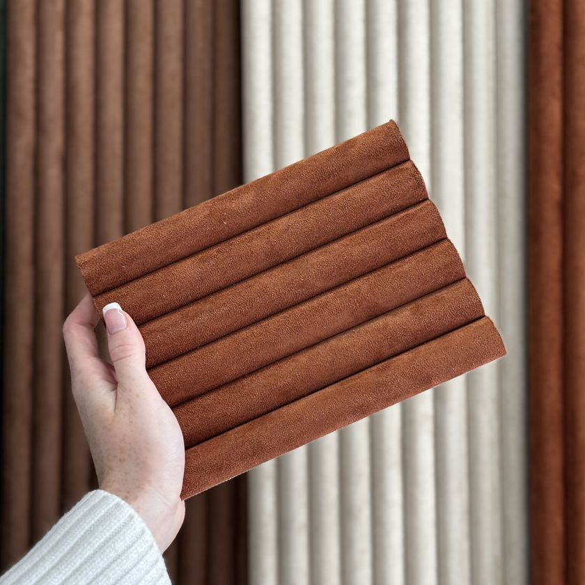 Flexible panel, Dark Rust Velvet | VelvFlex