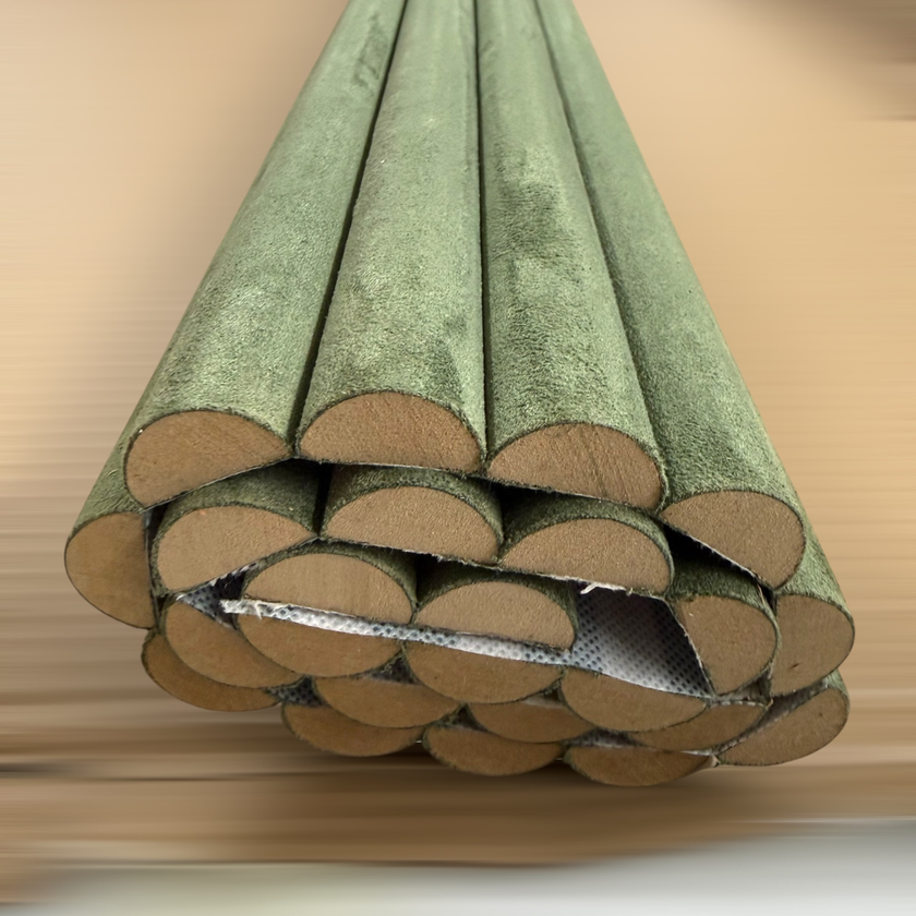 Green Velor flexible panel | VelvFlex