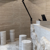 Panneau flexible Travertine-Yunshan Beige Gris | BétonFlex