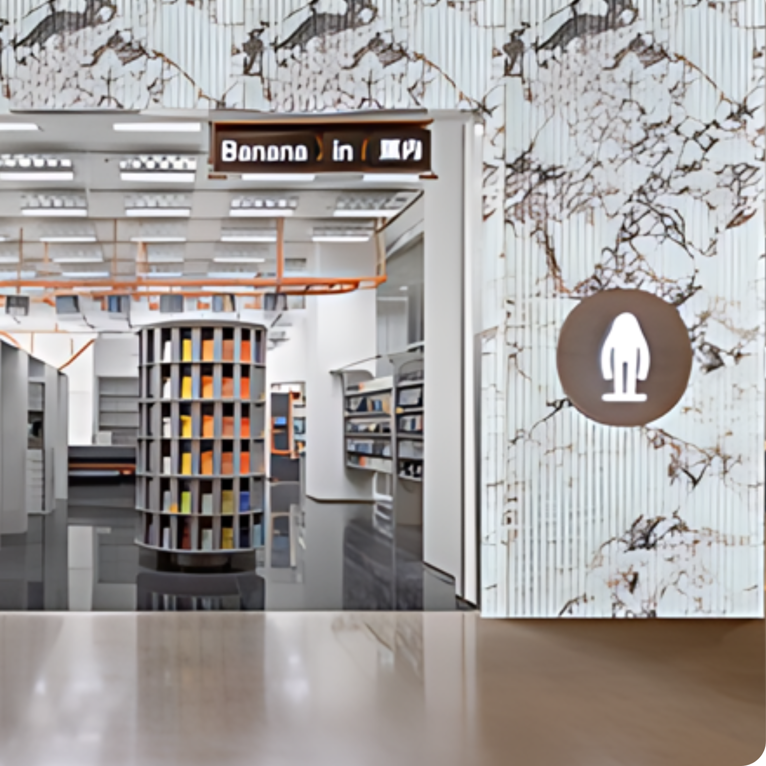 Bulgari Roman Column Flexible Panel | BétonFlex 