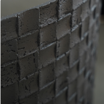 Panneau flexible Mosaic Gris Foncé  | BétonFlex