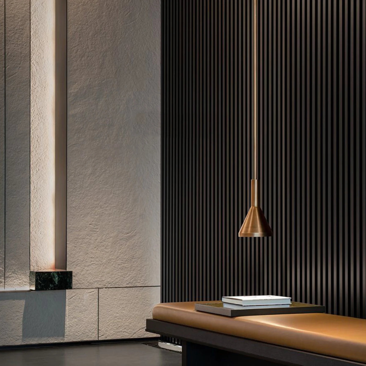 Mur en pierre décorative intérieure, panneau flexible effet granite blanc en poussière de roche | Artmur