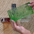 Bloc de verre vert bouteille