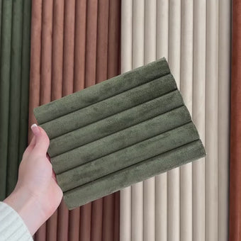 Panneau flexible Velour Vert | VelvFlex